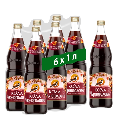 Напиток Черноголовка - "Кола" 1л