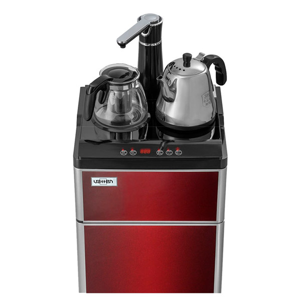Кулер с чайным столиком Тиабар Vatten L50REAT red