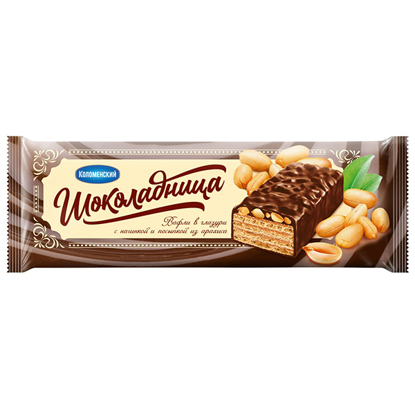 Вафли Коломенское Шоколадница 30 гр