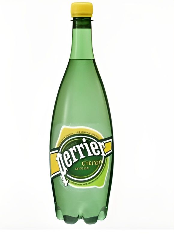 Вода минеральная Perrier (Перье), газированная, Лимон, 24 шт по 0,5 л.