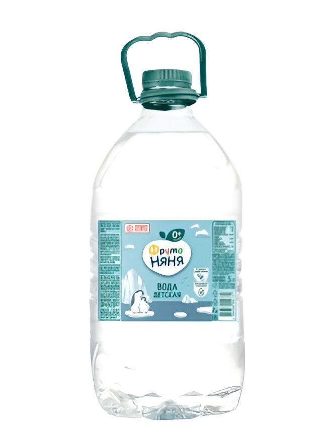 Вода детская ФрутоНяня питьевая негазированная, 5 л. ПЭТ, Набор 4 шт.
