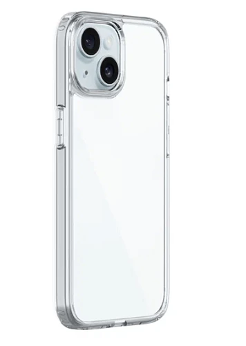 Чехол силиконовый прозрачный K-DOO GUARDIAN для iPhone 15 (Прозрачный)
