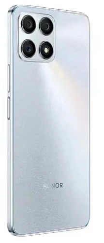 Смартфон HONOR X8A 6/128GB Global (Cеребристый, 6 ГБ, 128 ГБ, Global)
