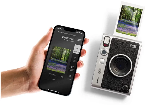 Фотоаппарат моментальной печати Fujifilm Instax Mini Evo (Чёрный)