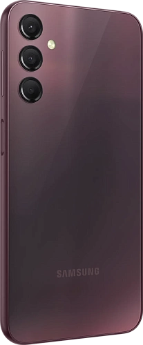 Смартфон Samsung Galaxy A24 4/128GB (4 ГБ, 128 ГБ, Бордовый)