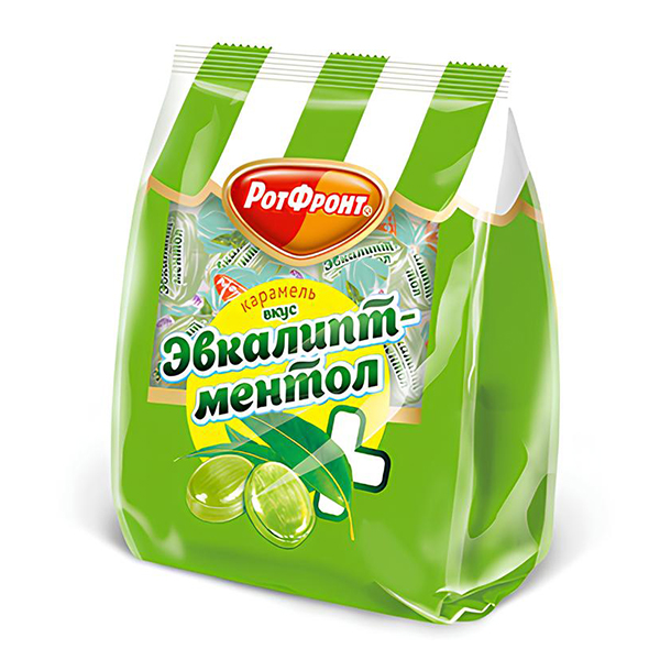 Карамель Рот Фронт Эвкалипт-ментол 250 гр