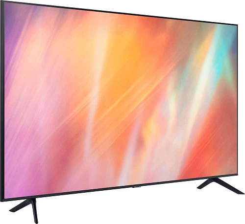 Телевизор Samsung UE50AU7160U HDR, LED 50"(2021) (Чёрный, 50)