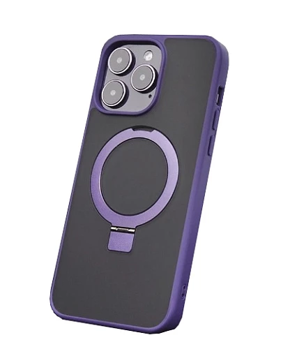 Чехол Magsafe KEEPHONE MAGICO для iPhone 14 Pro Max (Фиолетовый)