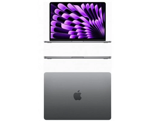 Ноутбук Apple MacBook Air 13 2024 (M3 8-Core, GPU 10-Core, 16GB, 512GB) (16 ГБ, 512 ГБ, MXCR3, Серый Космос)