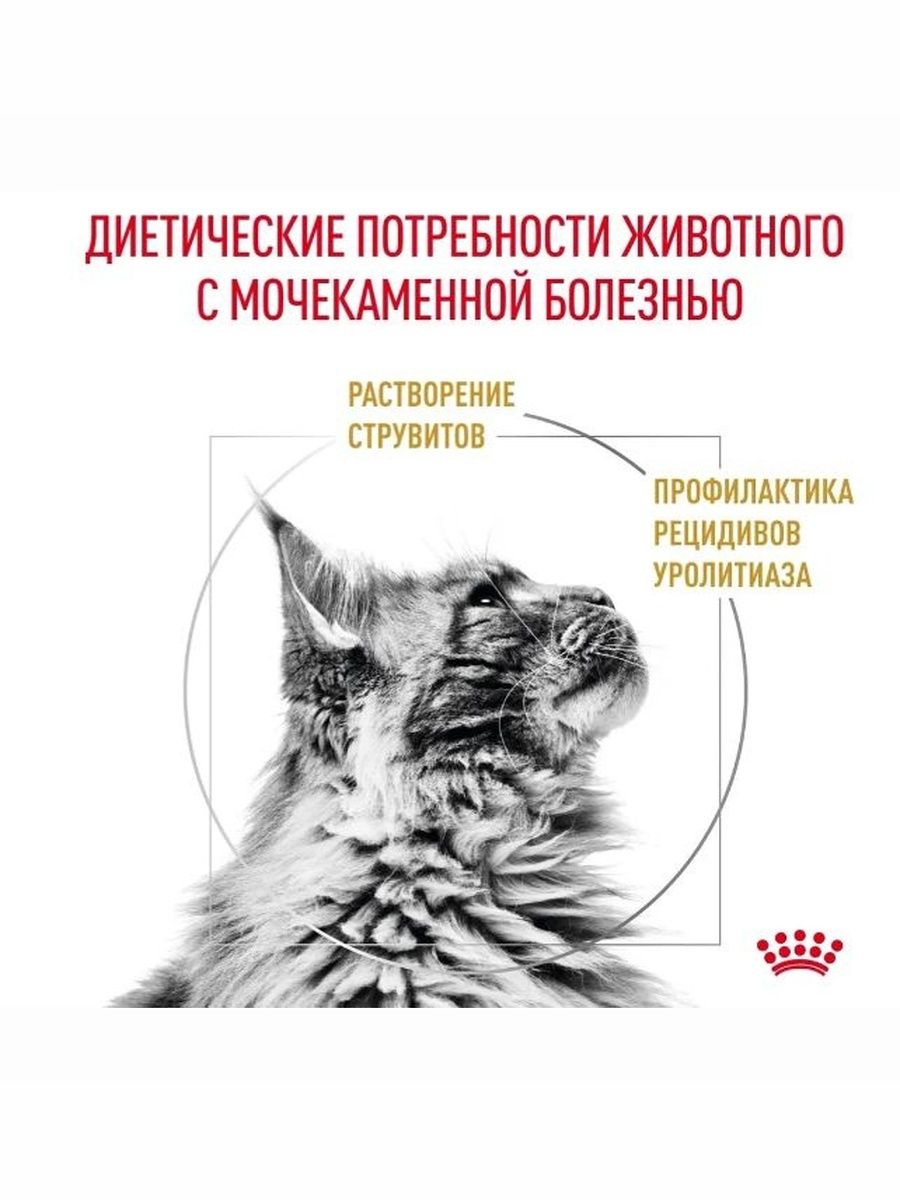 Сухой корм для кошек Royal Canin Urinary S/O диетический при мочекаменной болезни, 1,5 кг