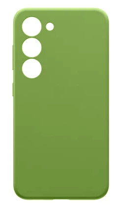 Чехол силиконовый для Samsung Galaxy S23 (Зеленый)