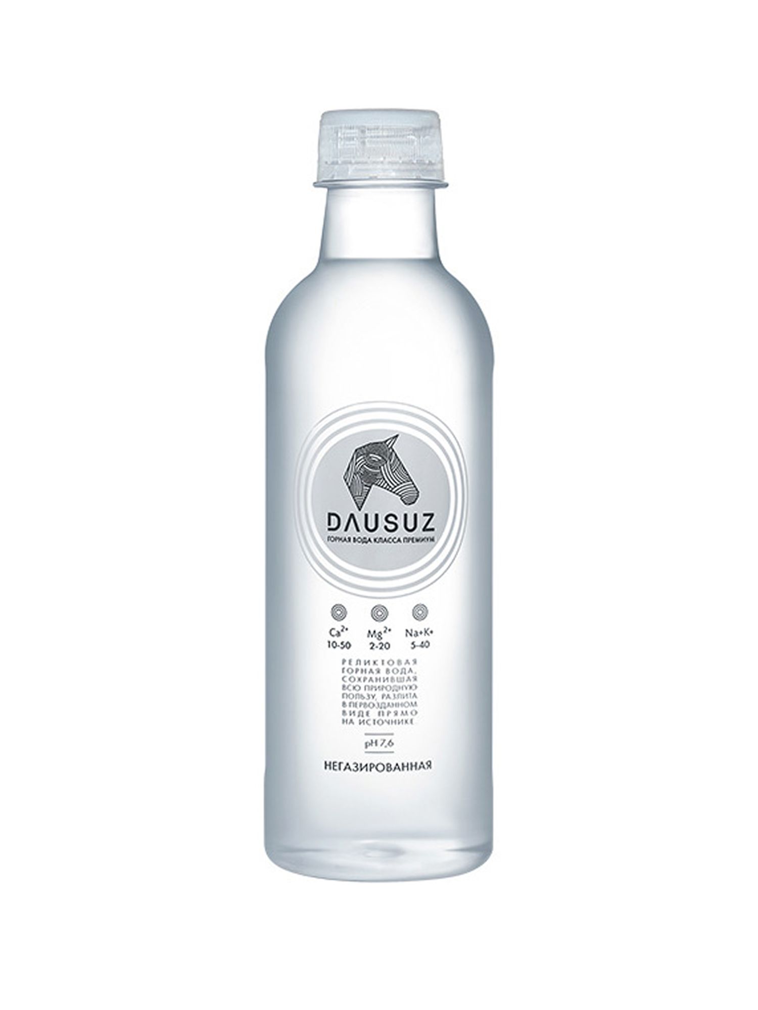 Вода Dausuz 0.33 литра, без газа, пэт. Упаковка 20 шт.