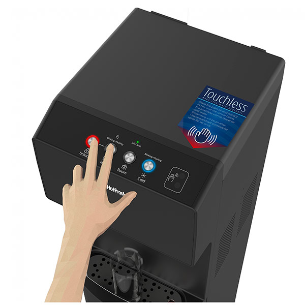 Кулер HotFrost V450AMI black (нижняя загрузка)