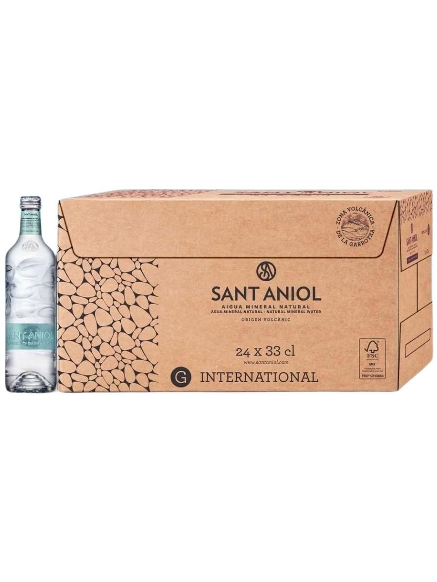 Вода минеральная Sant Aniol (Сант Аниол)негазированная, пэт, 24 шт по 0.5 л.