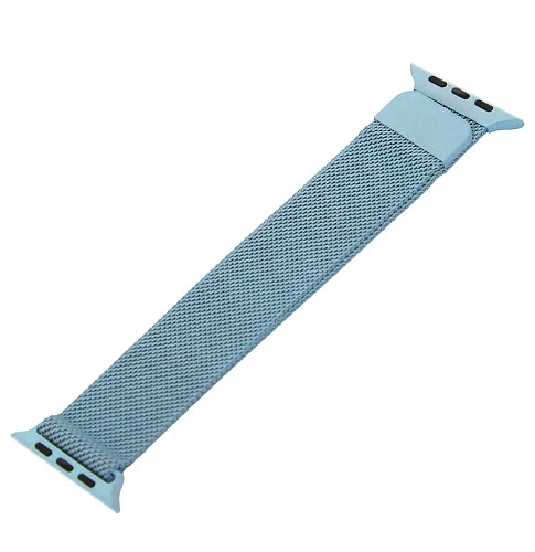 Ремешок для Apple Watch Milanese Loop 42/44/45мм (Голубой)