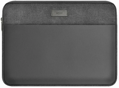 Чехол папка Wiwu 14"Minimalist Laptop Sleeve (Серый)