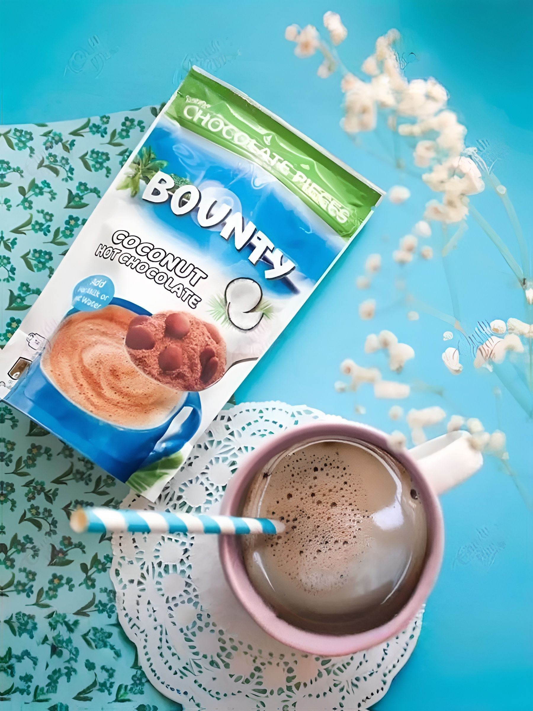 Горячий шоколад со вкусом кокоса, Bounty Hot Chocolate 140 гр.