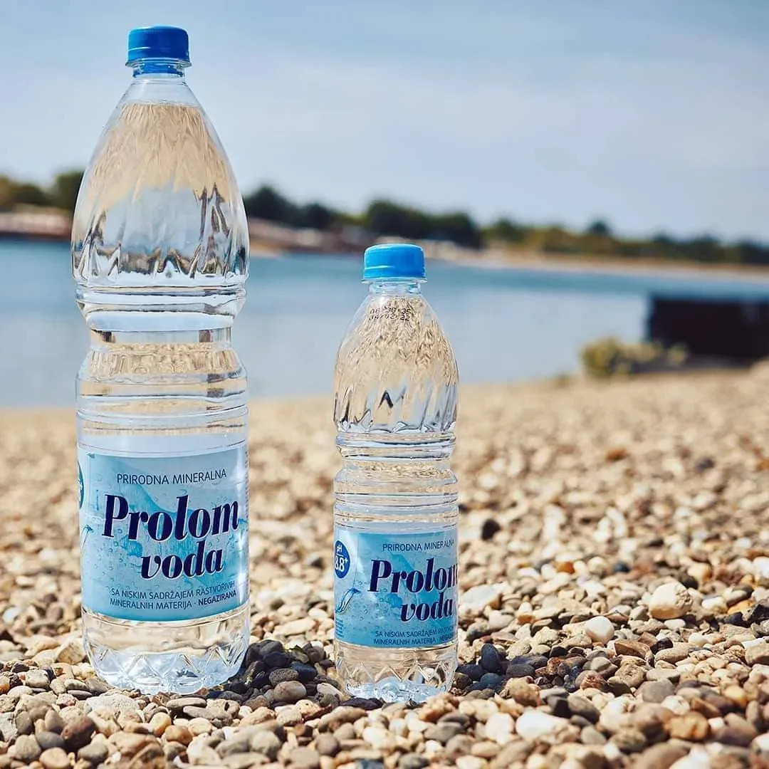 Минеральная столовая вода Prolom voda (Пролом) 0,5 л -12 шт./ рекомендуется при дерматите, экземе, цистите, отеки