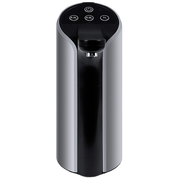 Помпа Ecotronic PLR-220 silver электрическая на аккумуляторе от USB-адаптера для 19л бутылей