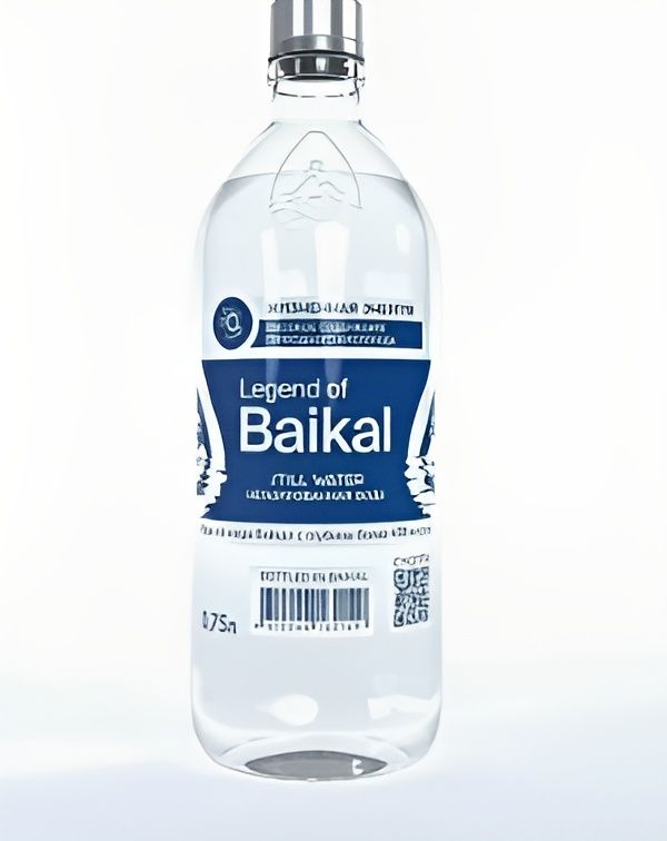 Вода Легенда Байкала, негазированная, 0,75л., (6шт в упаковке)