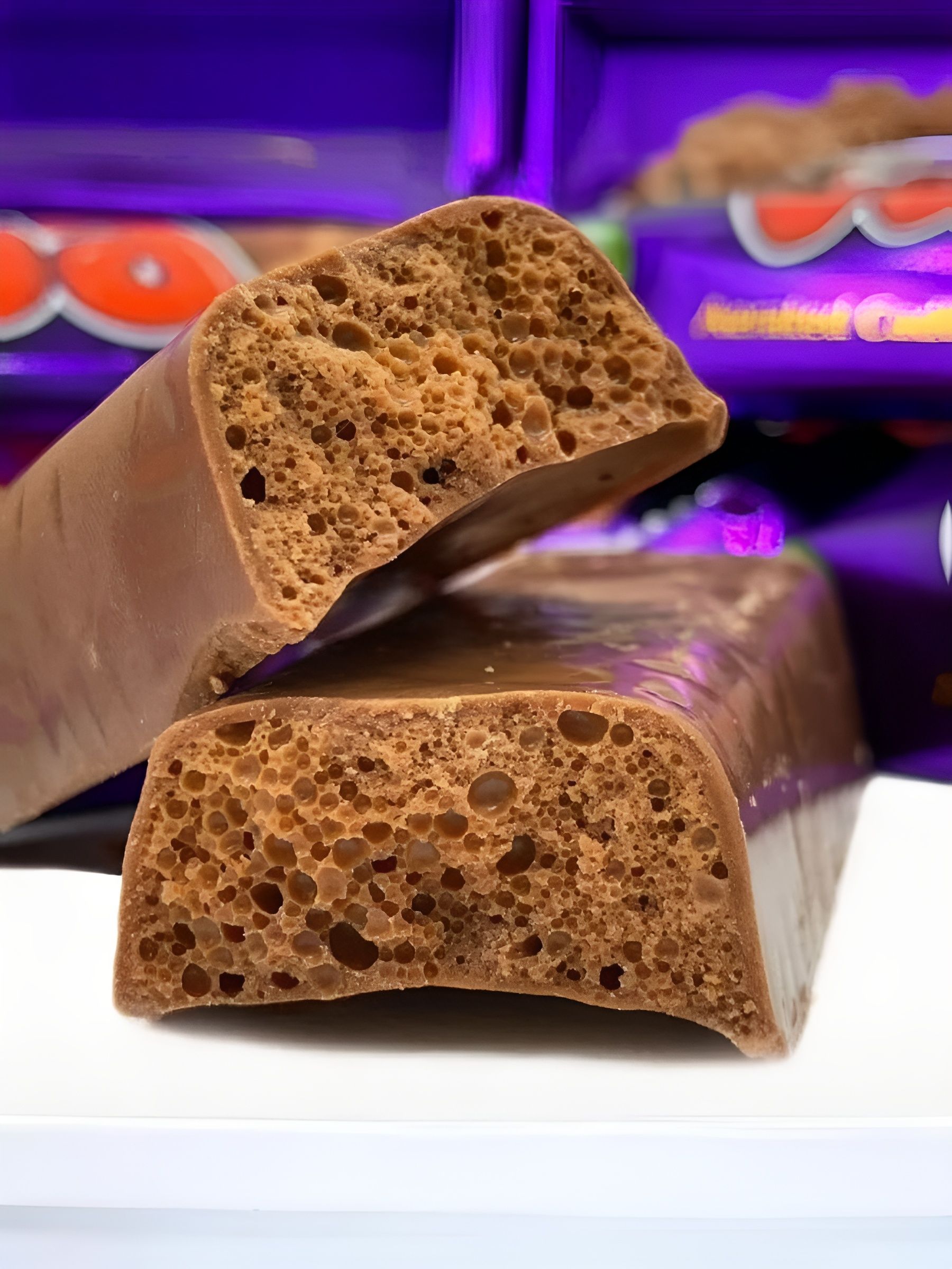 Молочный шоколадный батончик Cadbury Wispa 36 гр. 12 шт.