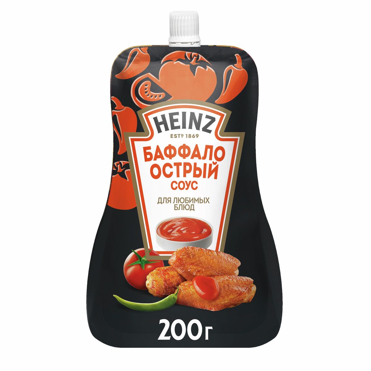 Соус Heinz Баффало острый, 200г х 14шт.