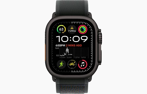 Умные часы Apple Watch Ultra 2 49 мм (2024) Black Case with Trail Loop (49mm, Black M/L, M/L)