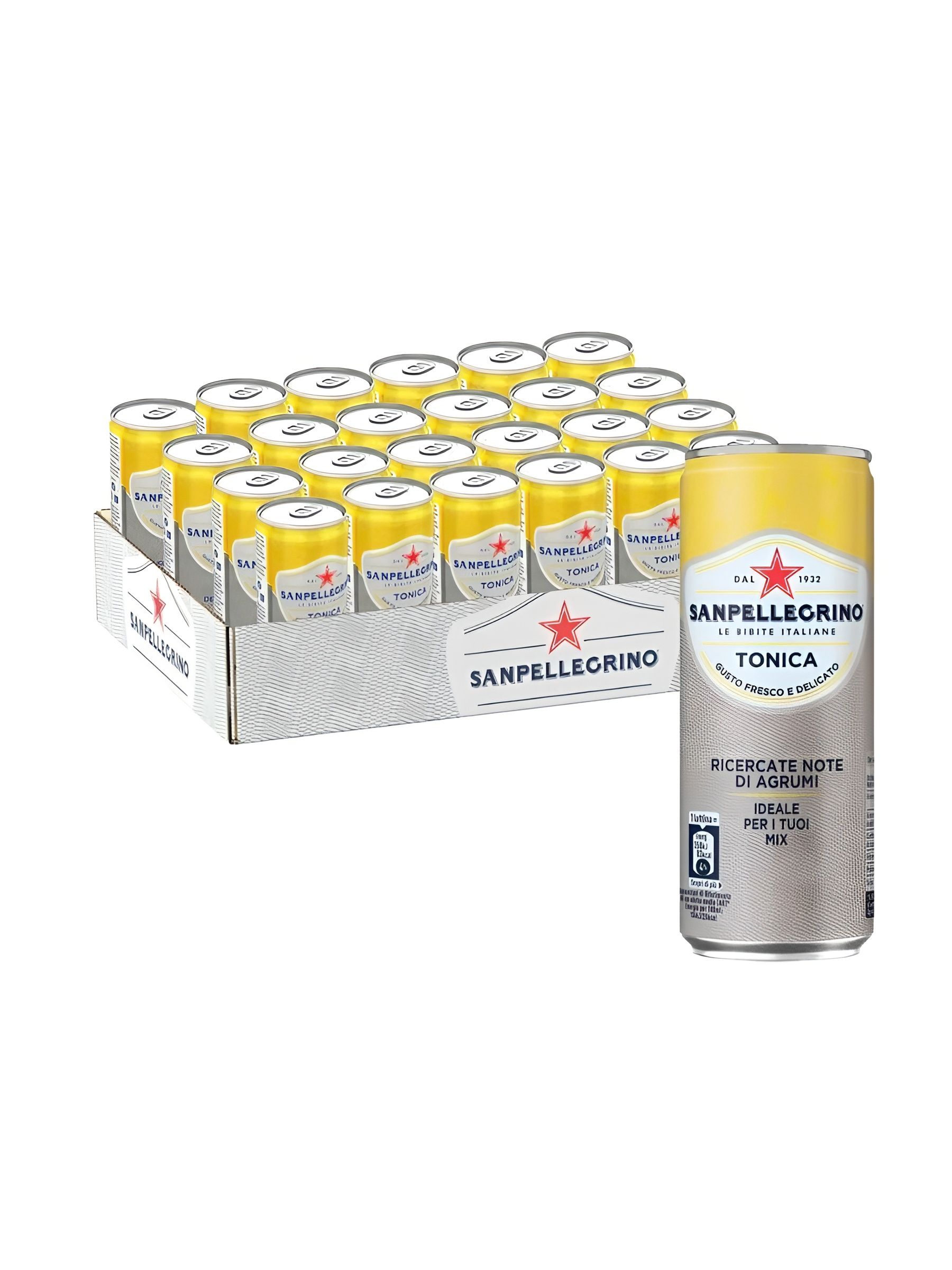 Газированный напиток San Pellegrino lemonade Tonica, жб, 330 мл*24шт