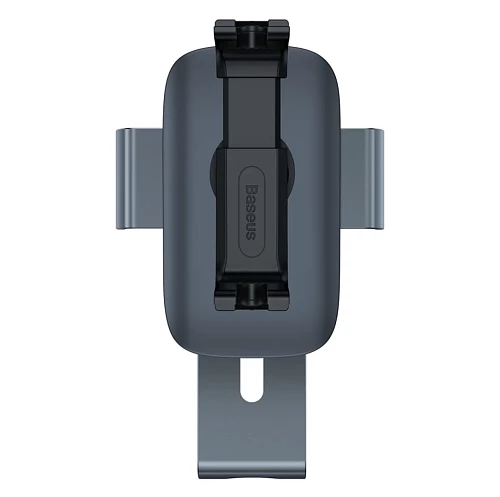 Автомобильный держатель для телефона в дефлектор Baseus Metal Age II (Round Air Vent) (Серебристый)