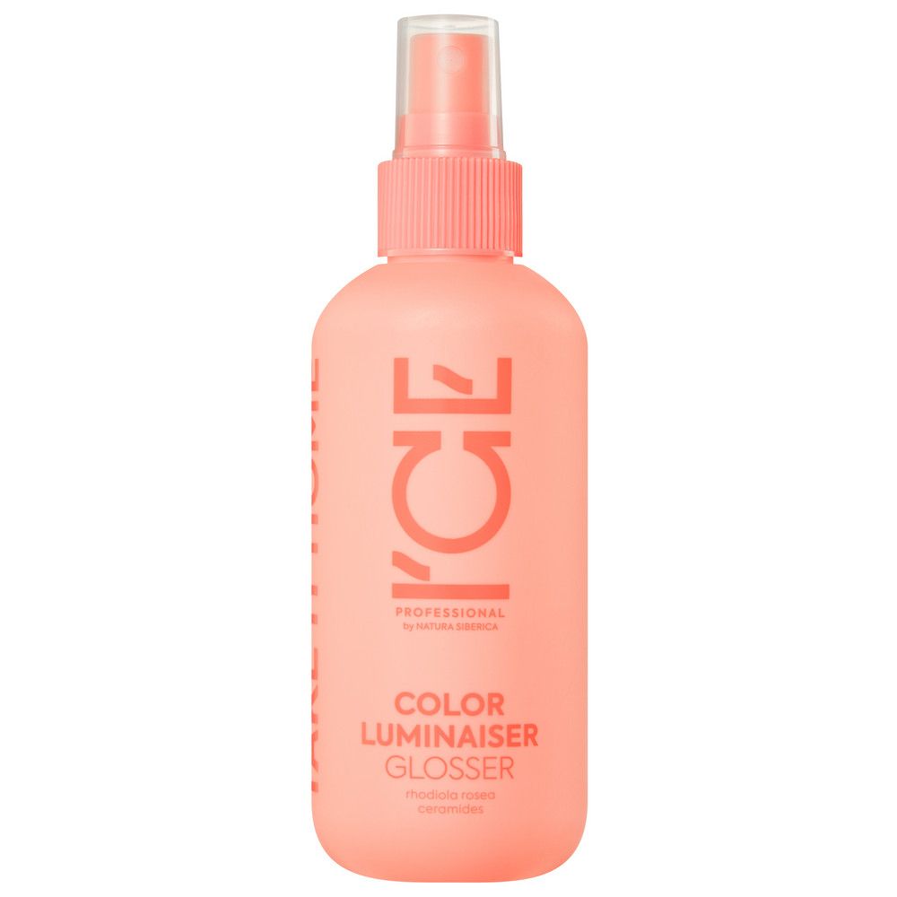 Маска-спрей для окрашенных волос Color Luminaiser Ламинирующая ICE Professional by Natura Siberica Take It Home, 200 мл х 6шт.