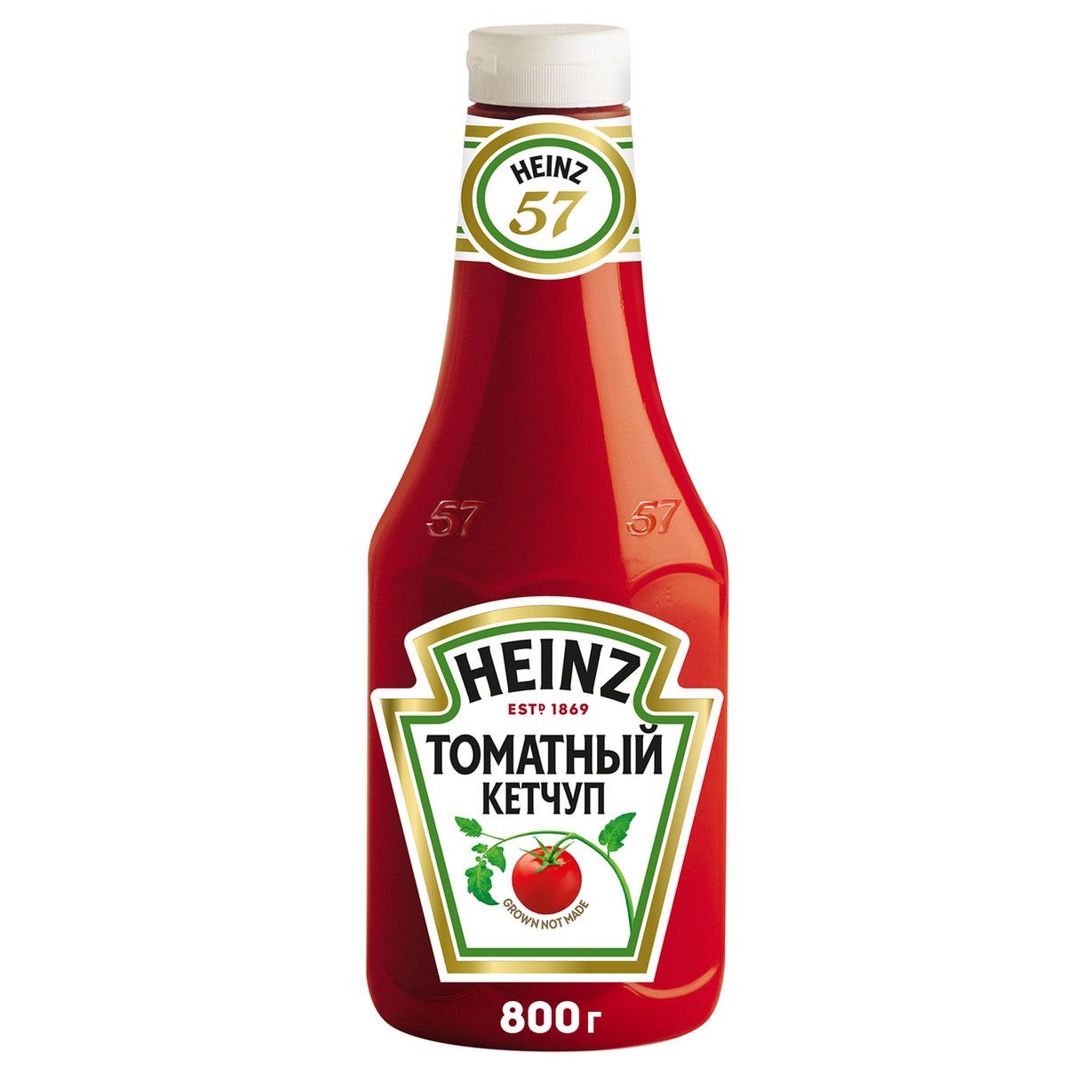 Кетчуп Heinz томатный, 800г х 8шт.