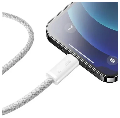 Кабель Baseus Dynamic Series Fast Charging Data Cable Type-C to Type-C 100W 1m (Белый)