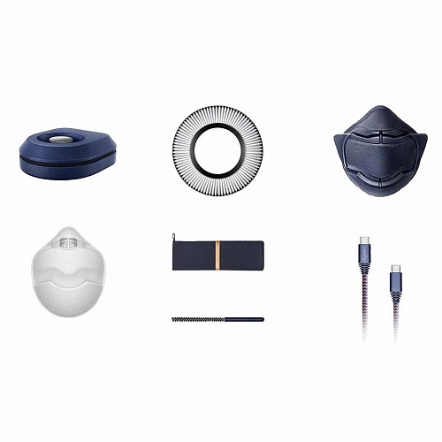 Беспроводные наушники Dyson Zone с очистителем воздуха (Серебристый)