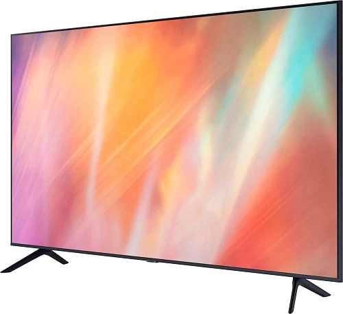 Телевизор Samsung UE50AU7160U HDR, LED 50"(2021) (Чёрный, 50)