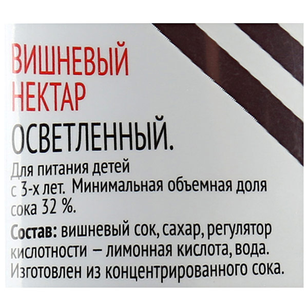 Нектар Rich вишня 0.3 литра, пэт, 12 шт. в уп.