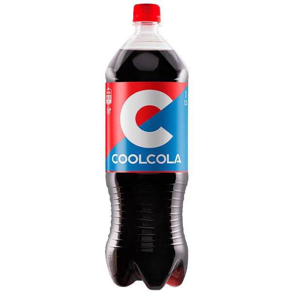 Напиток Кул Кола / Cool Cola 1,5 литра, газ, пэт, 6 шт.в уп.