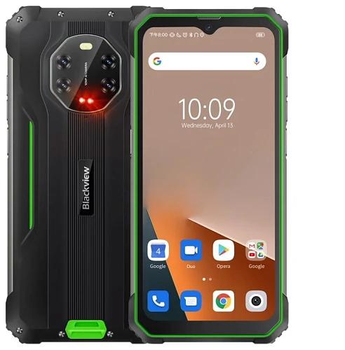 Смартфон Blackview BL8800 8/128GB (8 ГБ, 128 ГБ, Зелёный)