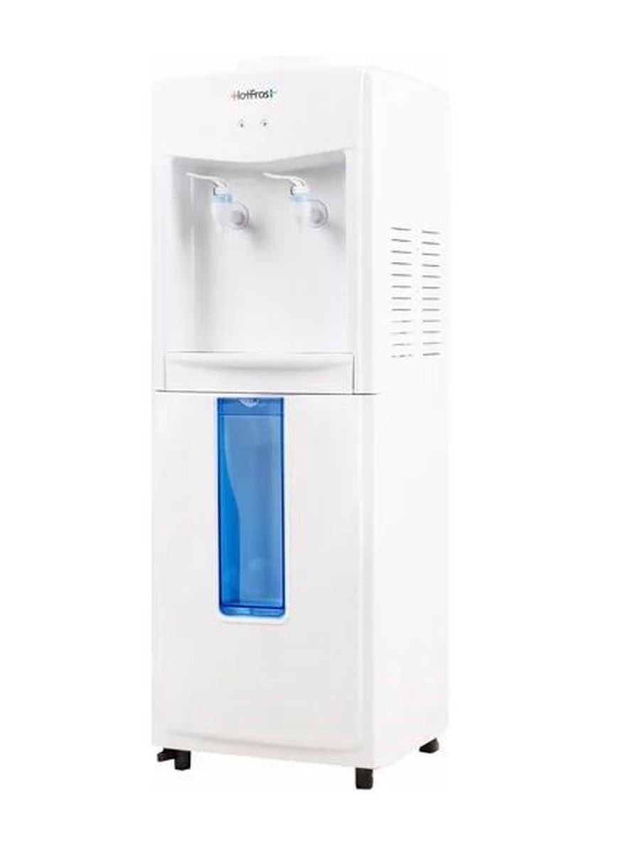 HotFrost Кулер для воды V118F напольный, со шкафчиком для стаканчиков, с нагревом