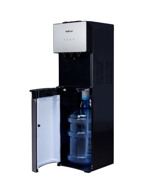 Кулер Hotfrost V400AS напольный электронный серебристый/черный