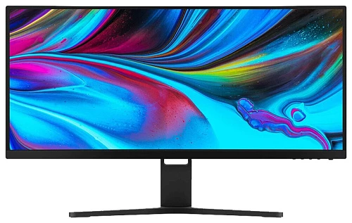 Монитор Xiaomi Redmi Curved Display (RMMNT30HFCW), 2560x1080, 200 Гц, *VA (Чёрный, 30)