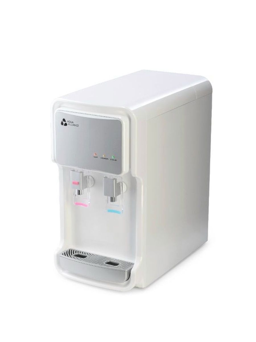 Пурифайер-проточный кулер для воды Aquaalliance V11s-TC white/silver