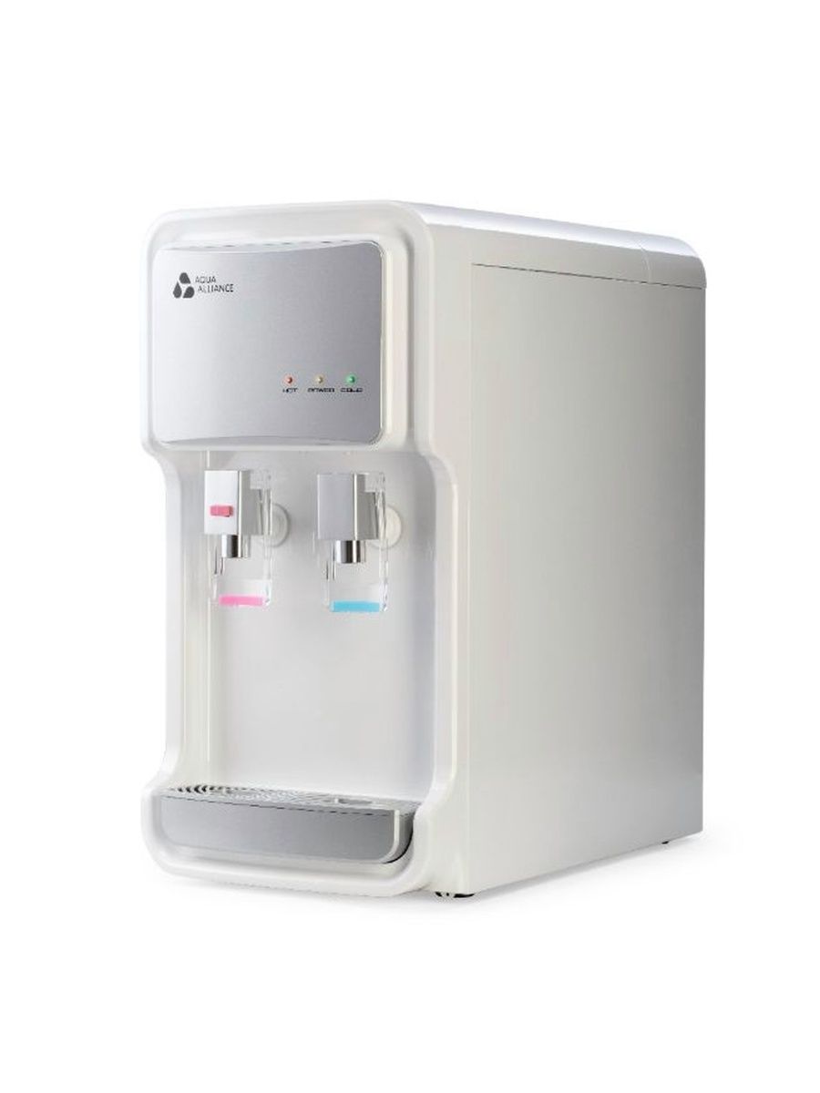 Пурифайер-проточный кулер для воды Aquaalliance V11s-TC white/silver