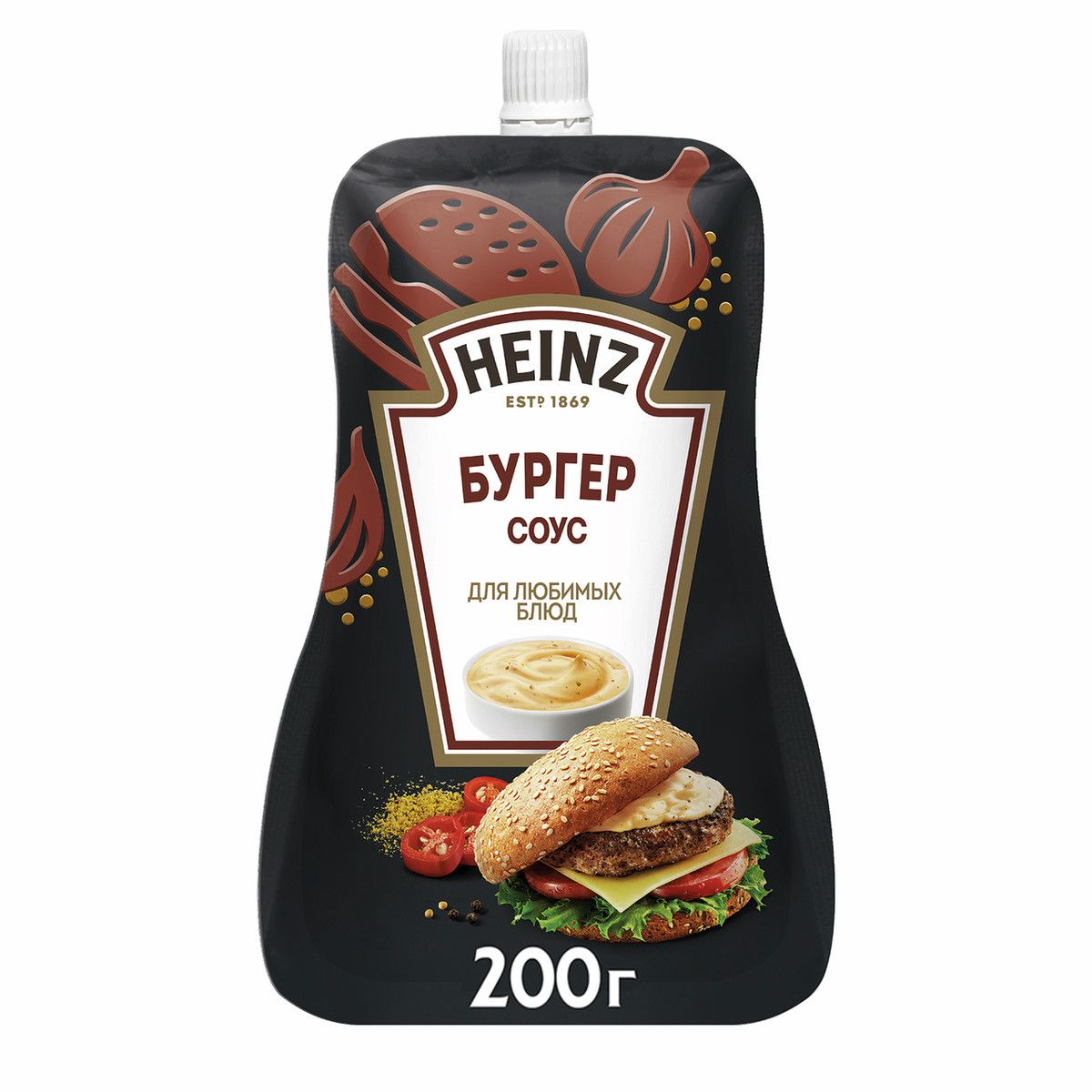 Соус Heinz Бургер, 200г х 14шт.