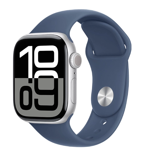 Умные часы Apple Watch Series 10 42мм (Silver Denim M/L, 42mm)
