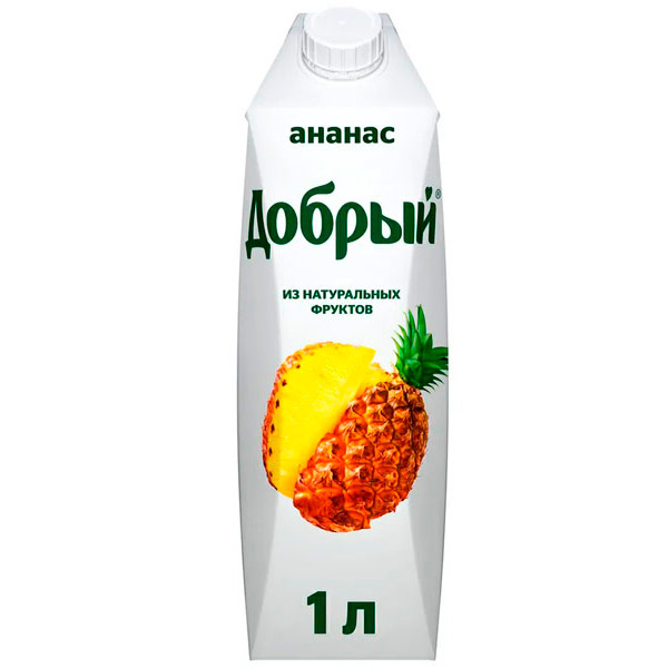 Нектар Добрый ананас 1 литр