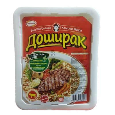 Лапша Доширак б/п говядина 90г