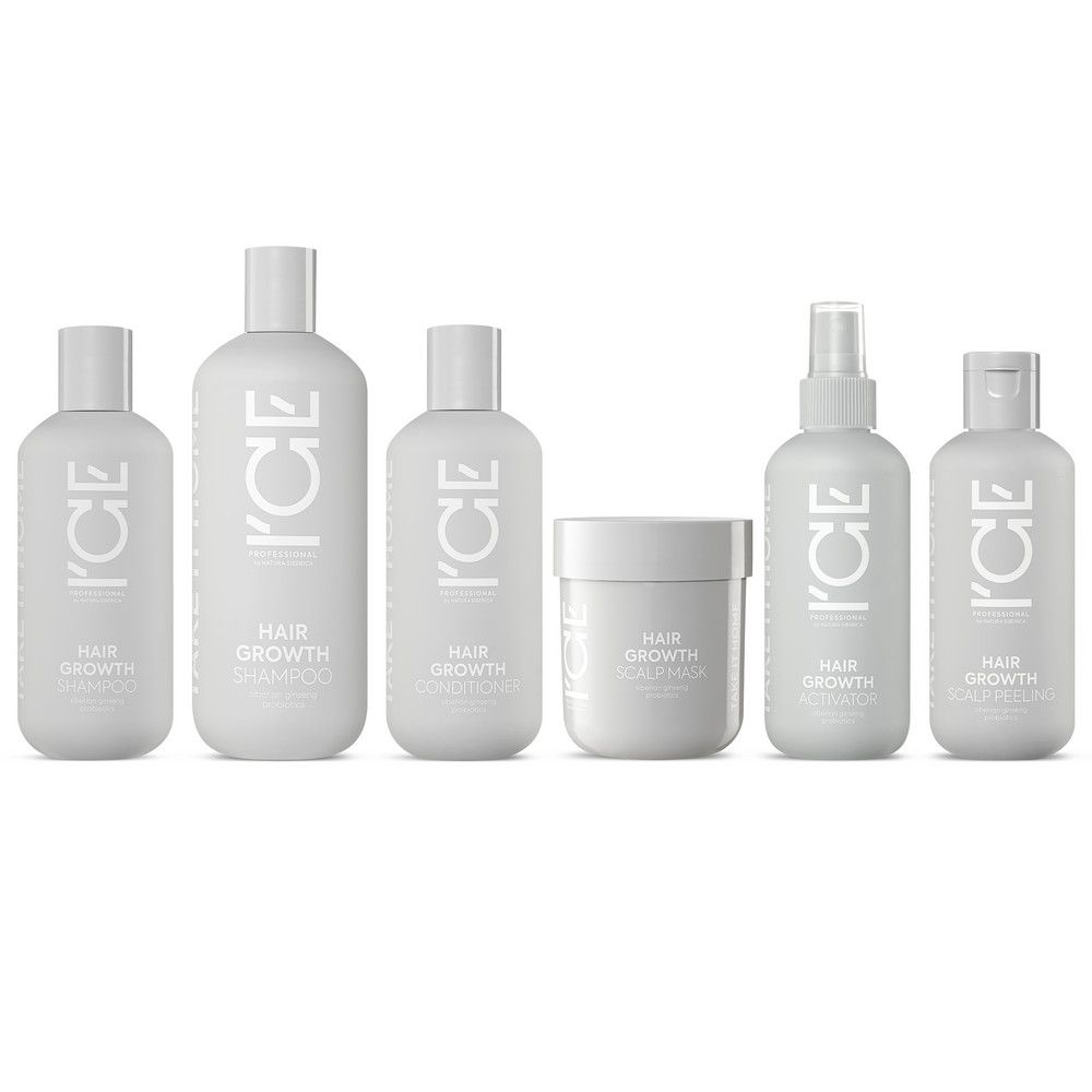 Маска-пилинг для кожи головы Hair Growth Стимулирующая рост волос ICE Professional by Natura Siberica Take It Home, 200 мл
