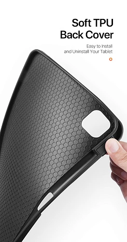 Чехол-книжка Gurdini Dux Ducis Domo Series для iPad Pro 11 (2024) (Розовый)