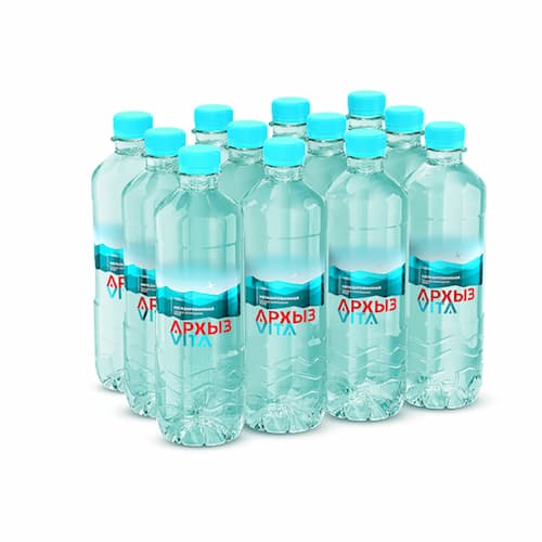 Вода питьевая Архыз 0,5л негазированная (упаковка 12 шт.)