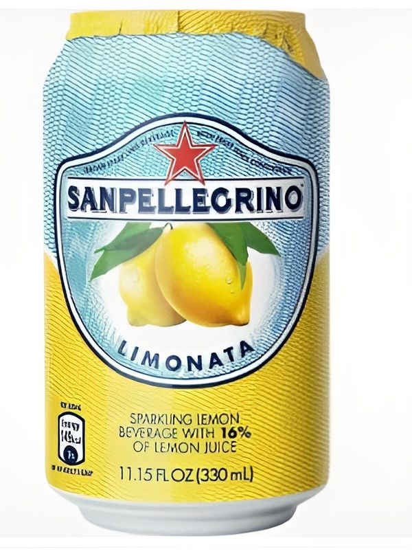 Газированный напиток San Pellegrino lemonade Lemon (лимон), жб, 330 мл*24шт